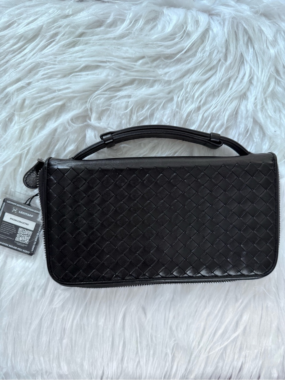 BOTEGA VENETA Travel Wallet Intrecciato Organizer